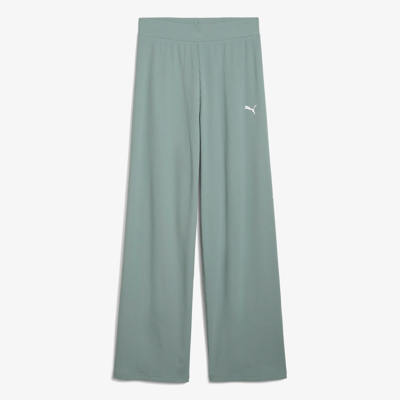 Puma PUMA ESS ELEVATED HIGHWAIST STRAIGHT LEG RIB PANT 