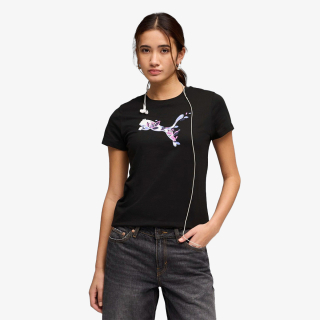 Puma PUMA GRAPHICS FLORAL CAT TEE 