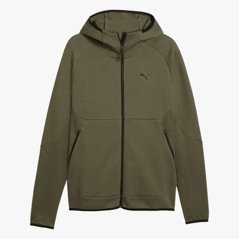 Puma PUMATECH SLIM ELEVATED FULL-ZIP HOODIE DK 