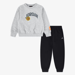 Nike JDB MJ DYNASTY FT CREW SET 