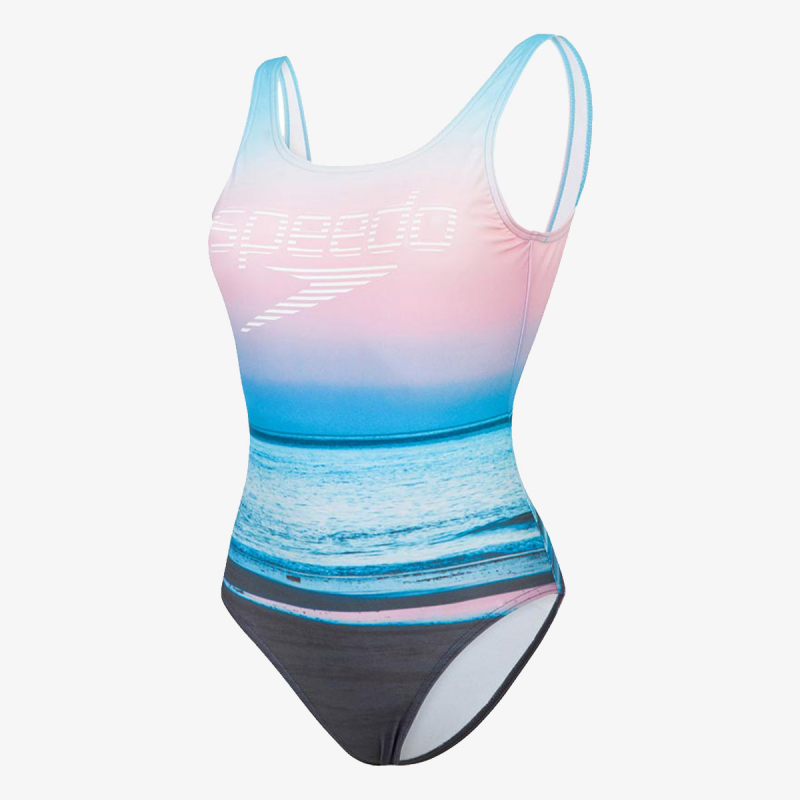 Speedo DIGI PLMT U BK 1PC AF 