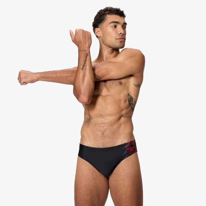 MEDLY LOGO BRIEF 7CM NVY/BLU 
