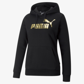 Puma PUMA ESS+ METALLIC LOGO HOODIE FL 
