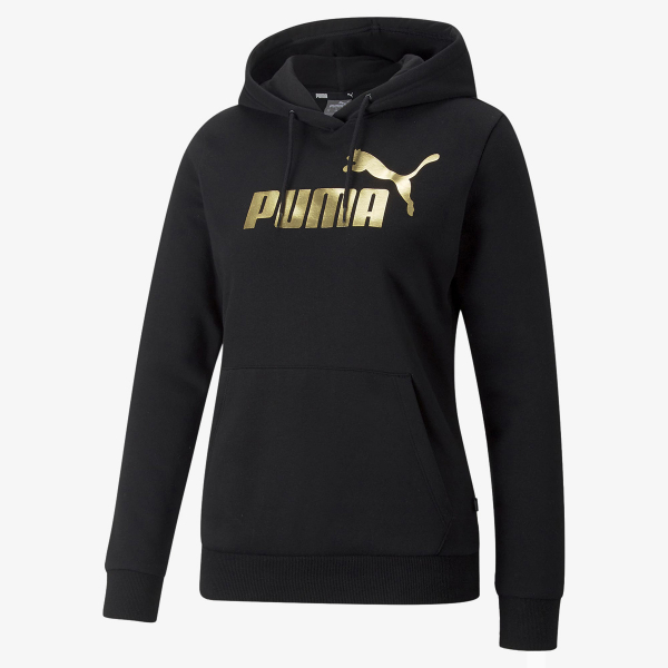 Puma PUMA ESS+ METALLIC LOGO HOODIE FL 