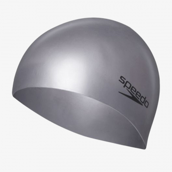 Speedo Plain Moulded Silicone Cap 