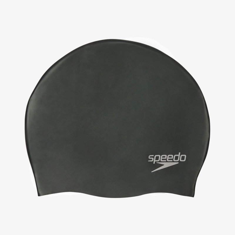 Speedo Plain Moulded Silicone Cap 