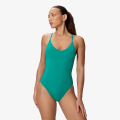 Speedo SOLID V-NECK 1PC GRN 