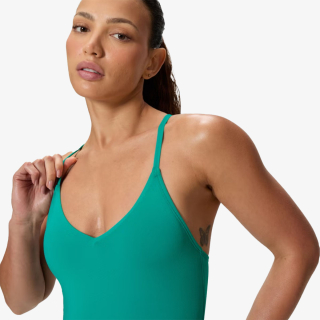 Speedo SOLID V-NECK 1PC GRN 