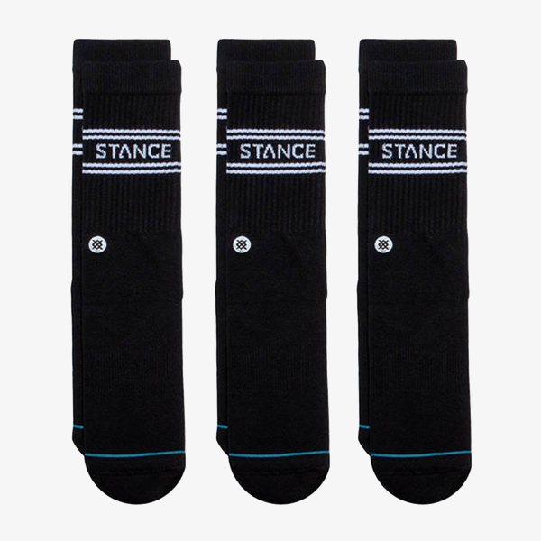 Stance A556D20SRO-BLK STANCE BASIC  3 PACK CREW-PAK 