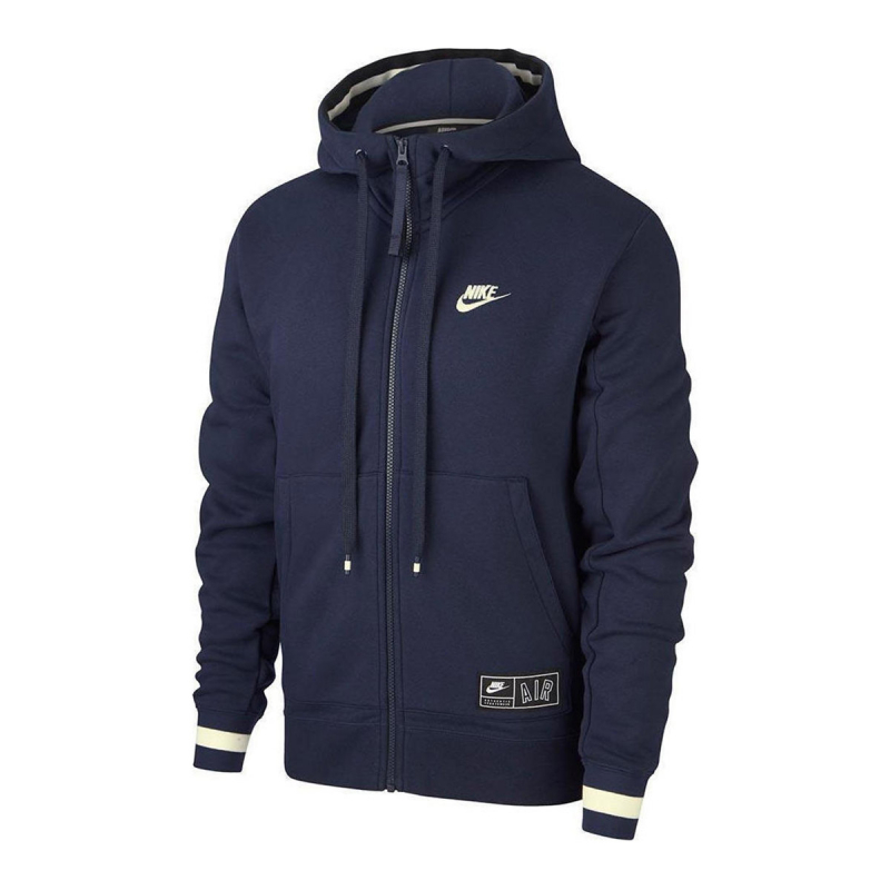 m nsw nike air hoodie fz flc