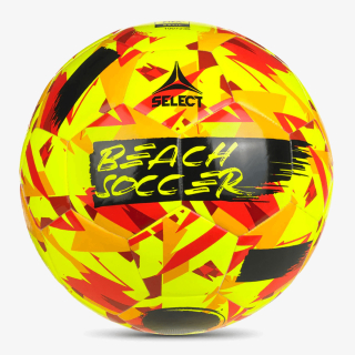 LOPTA NOG.BEACH SOCCER V26 B YELLOW/RED5 