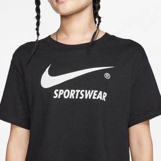 Nike ODJECA MAJICA W NSW TEE SWOOSH SW LOGO CROP 