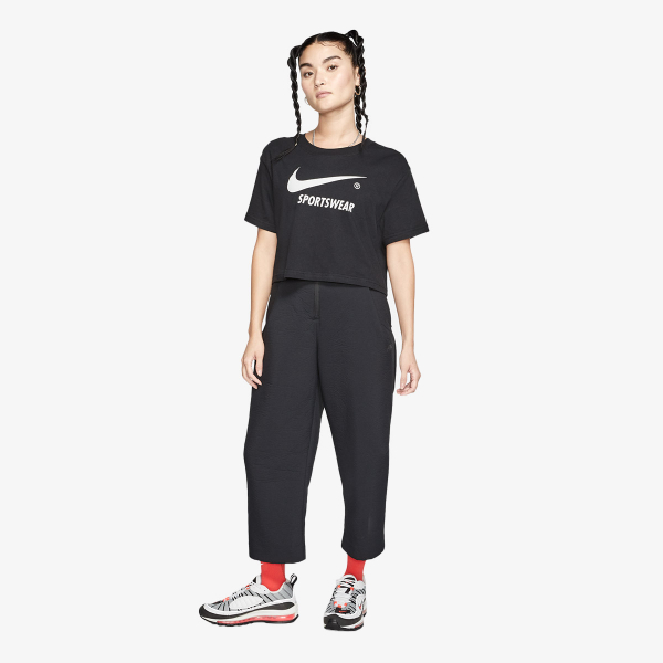 Nike ODJECA MAJICA W NSW TEE SWOOSH SW LOGO CROP 