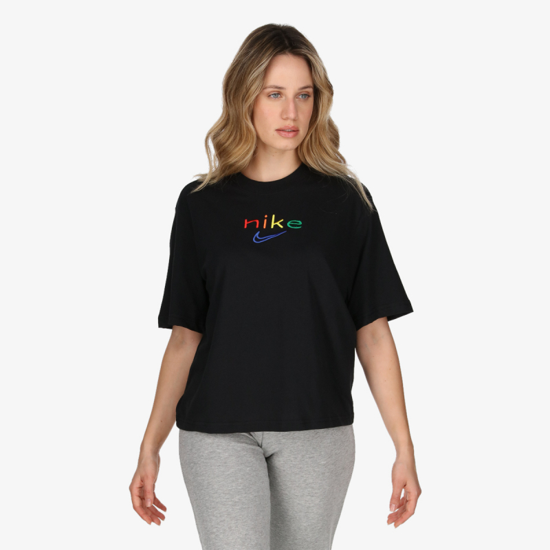 nike dry tee boxy rainbow