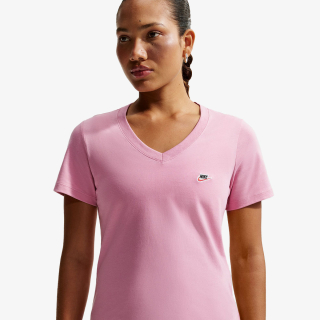 W NSW TEE VNECK LBR FS 