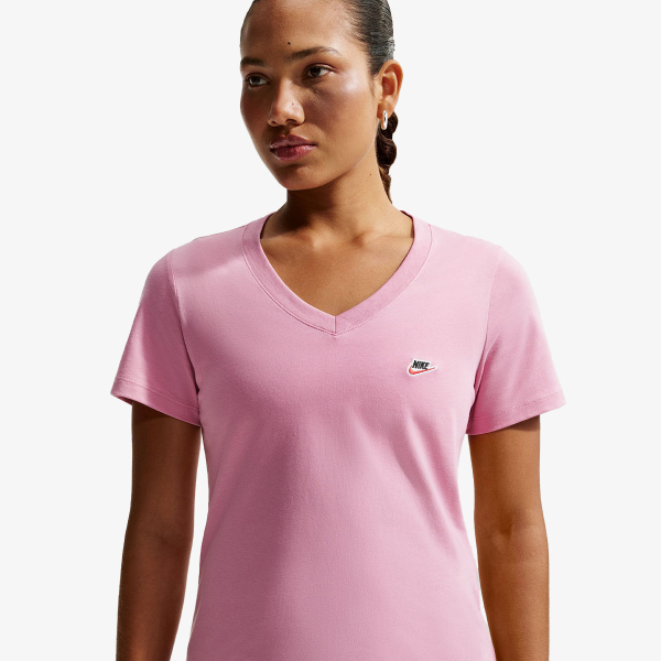 W NSW TEE VNECK LBR FS 