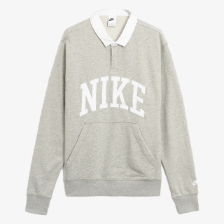 Nike M NK CLUB HBR FT LS POLO 