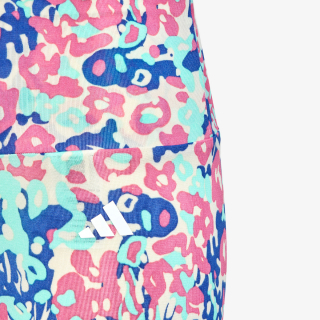 adidas Train Essentials Seasonal AEROREADY Printed High-Waisted 7/8 Training Leggings 