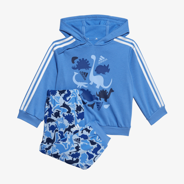 adidas Dino Camo Allover Print French Terry Jogger Set 