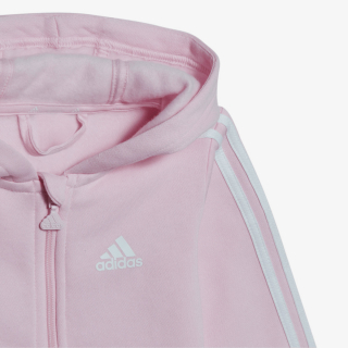 adidas Essentials Full-Zip Hooded Jogger Set 