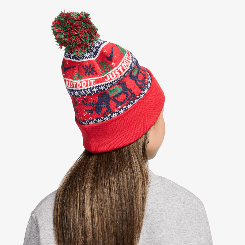 K NK PEAK BEANIE SC HOL25 L 