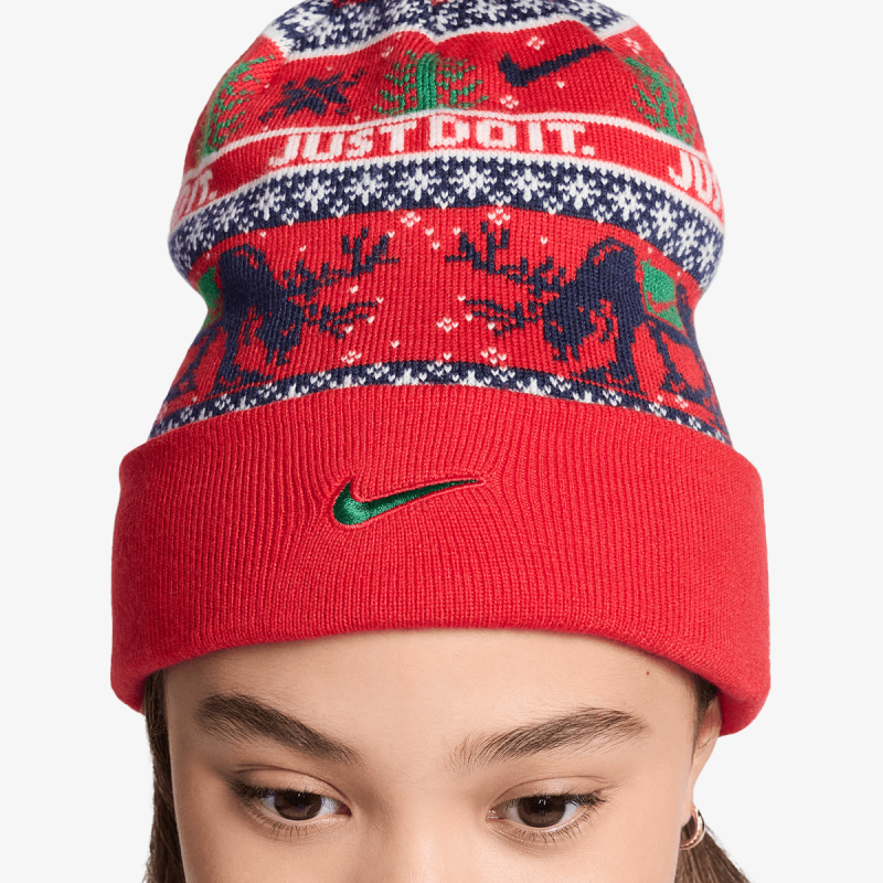 K NK PEAK BEANIE SC HOL25 L 