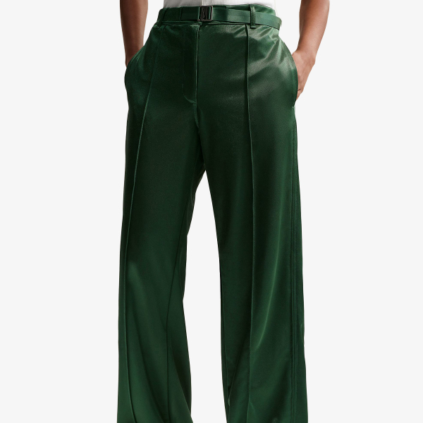 W NSW BELTED PINTUCK PANT MOD 