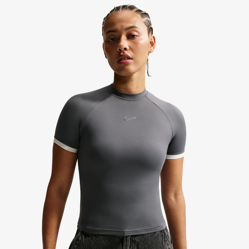 Nike W NK SS FITTED TOP GLS 