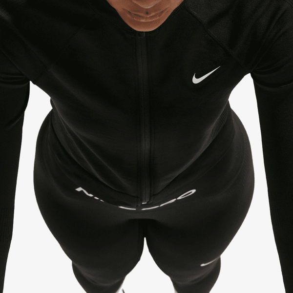 Nike W NP DF SMLS FZ MIDLAYER WT 