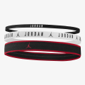 JORDAN ELASTIC MIXED WIDTH 3 PK BLACK/WH 