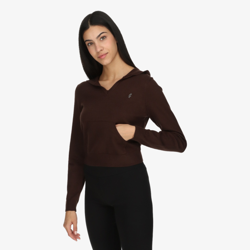 Juicy Couture HERITAGE KNIT HOODIE 