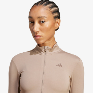 adidas Hyperglam Rib Zip Thru 