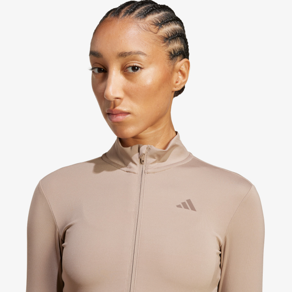 adidas Hyperglam Rib Zip Thru 