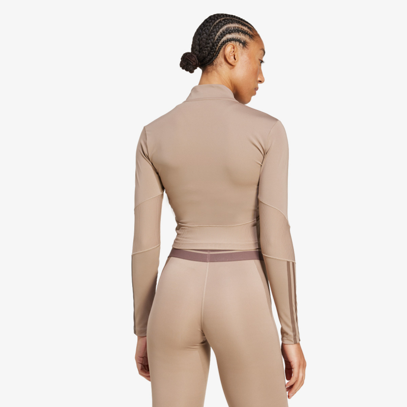 adidas Hyperglam Rib Zip Thru 