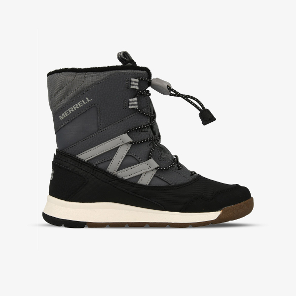 Merrell OBUCA CIZME M SNOW CRUSH WTRPF GREY/BLACK 