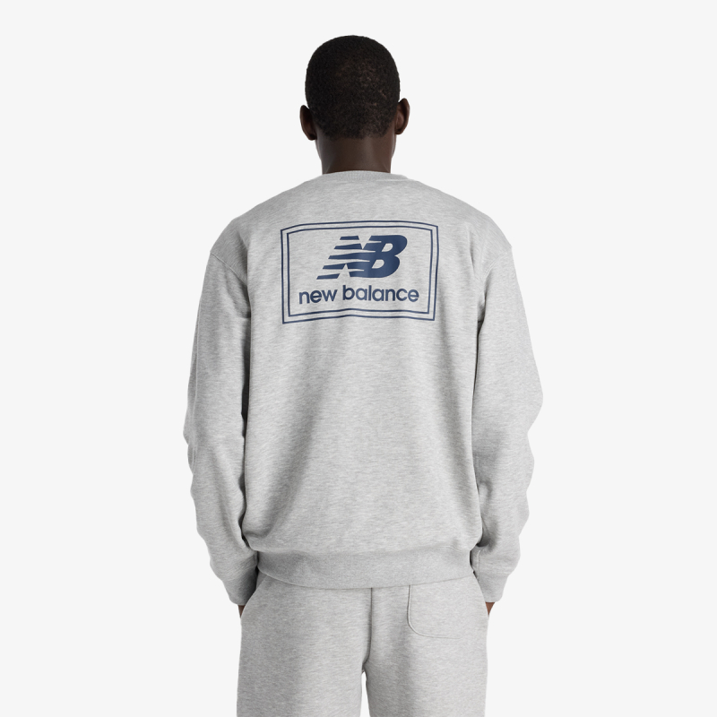 New Balance WOVEN LABEL CREW 