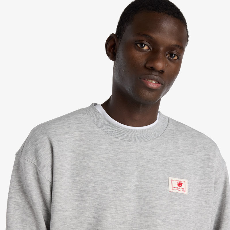 New Balance WOVEN LABEL CREW 