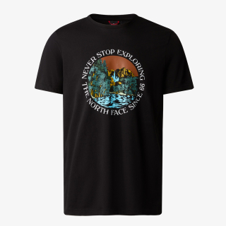 THE NORTH FACE MENS S/S GRAPHIC TEE 