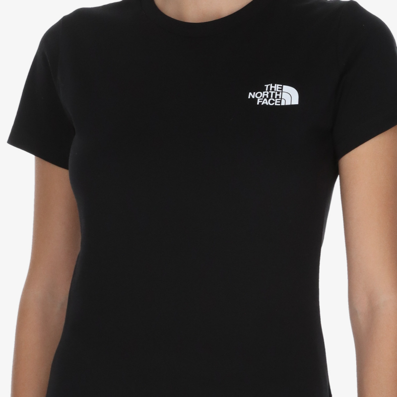 The North Face W S/S REDBOX TEE TNF BLACK 