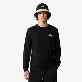 The North Face M L/S REDBOX TEE TNF BLACK 