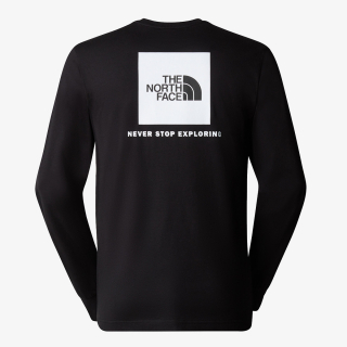The North Face M L/S REDBOX TEE TNF BLACK 
