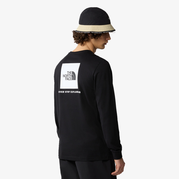 The North Face M L/S REDBOX TEE TNF BLACK 