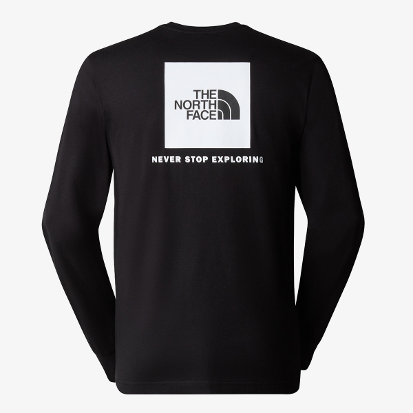 The North Face M L/S REDBOX TEE TNF BLACK 