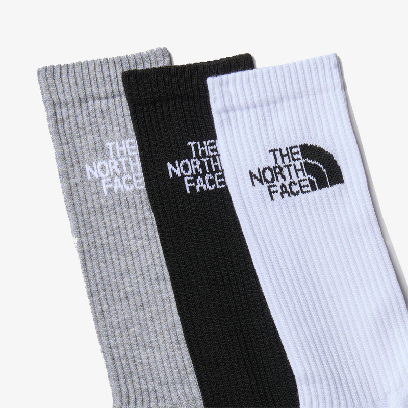 The North Face MULTI SPORT CUSH CREW SOCK 3P-PAK 