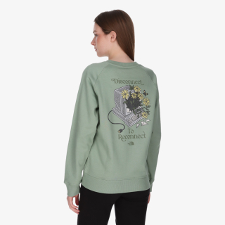 The North Face W CONNECT RELAXED CREW SWEATSHIRT-GRAPHI 