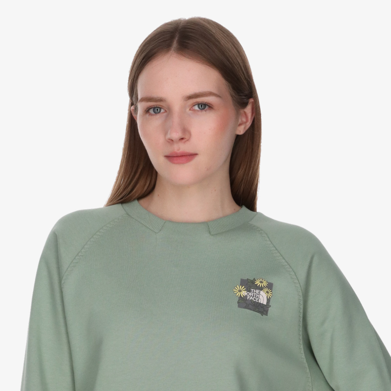 The North Face W CONNECT RELAXED CREW SWEATSHIRT-GRAPHI 