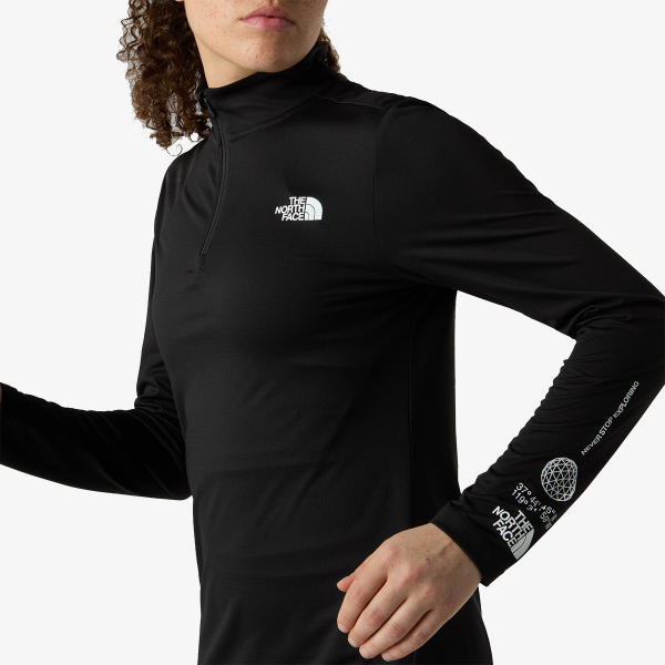 The North Face W FLEX 1/4 ZIP-GRAPHIC 