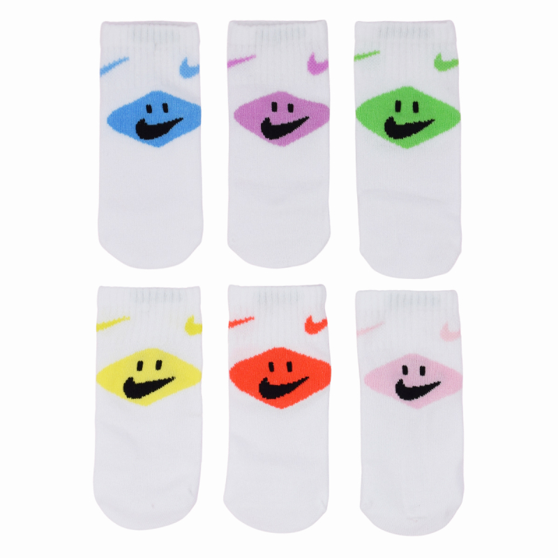 Nike NHN INFANT 6PK NIKE SMILEY ANK 