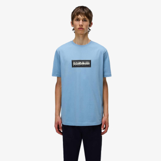 S-BOX LOGO SS FADED DENIM 