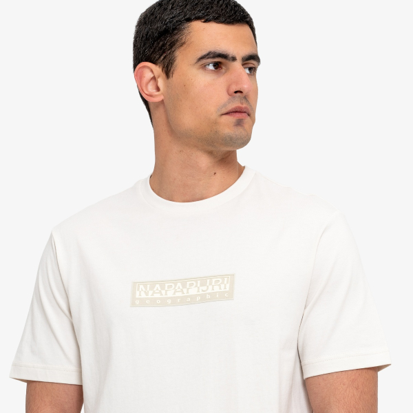 S-Box Logo SS 1 White Whisper 